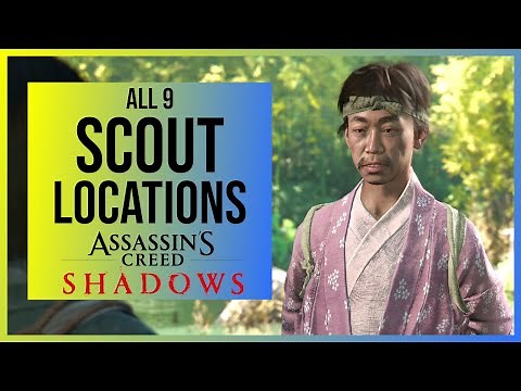 AC Shadows: All Scouts (All 9 Locations)