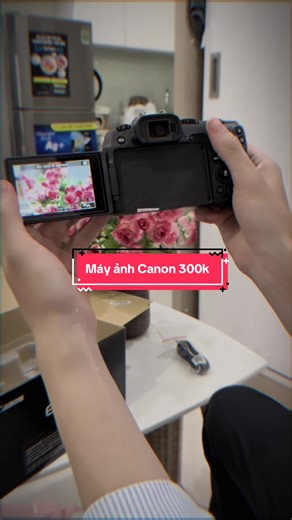 Săn Máy Ảnh Canon R50 300k - Cơ Hội Không Thể Bỏ Lỡ!