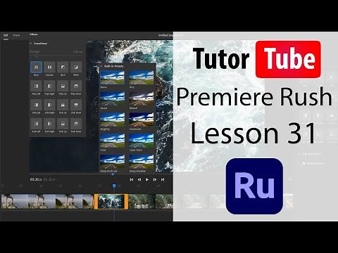Premiere Rush Tutorial - Lesson 31 - Exporting Project