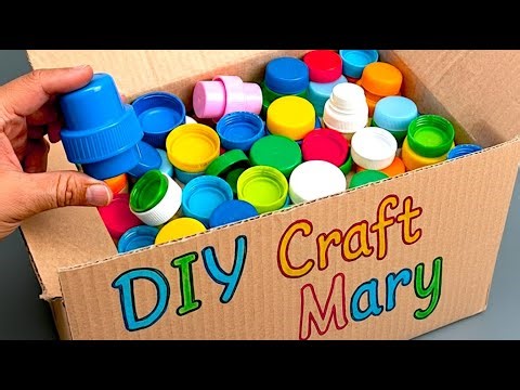 I Make MANY of them and VERY EASY to SELL! Don’t Throw Away Plastic Bottle Caps! 7 Genius DIY Ideas