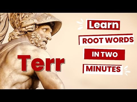 Root Words Made Easy "TERR" | Fun English Vocabulary Lesson