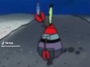 Robot Mr Krabs Runs To Chum Bucket Then Explodes Meme