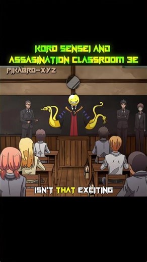 Koro Sensei ❤️‍🩹 and Assasination Classroom 3E 🥹😭#anime#assasinationclassroom#shorts