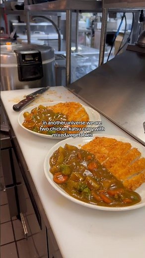 chicken katsu curry with vegetables 🥦🥕🥔 #japanesecurry #curryclubsd