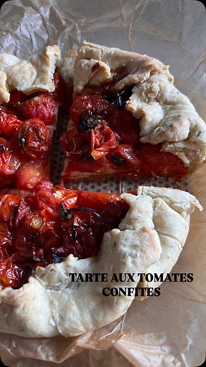 2.7K views · 48 reactions | Tarte aux tomates confites  Il parait...