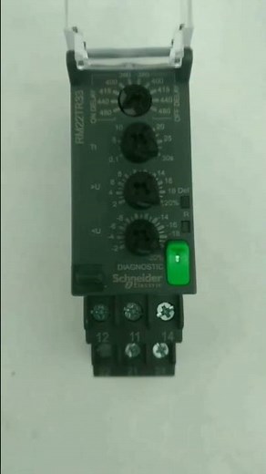 Schneider RM22TR33 Phase Failure over voltage and under voltage setting. #schneider #phase