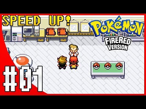 Pokemon FireRed Walkthrough Part 1: Choose Your Starter (SPEED UP!)
