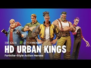 Urban Kings MIXER | Game-Style Urban Heroes, Ready in Minutes | CC5 & iClone