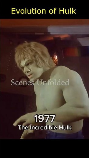 Evolution of Hulk in Movies (2003-2023)