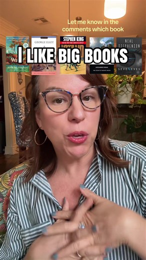 I think I’m a convert to large novels, big mama books, hefty daddies. If you read Lonesome Dove or Pillars of the Earth, or The Calamity Club and have a recommendation for me, please let me known in the comments. #BookTok #whatbookshouldiread #bookrecommendation