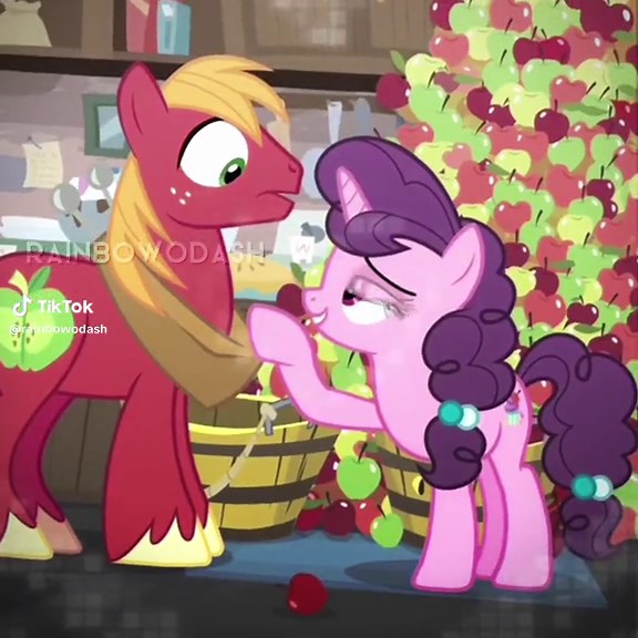 Repost of My Little Pony Edits: Big McIntosh & Sugar Belle