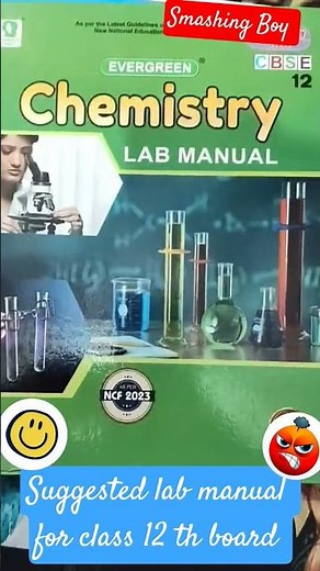 lab manual # class 12 th chemistry 🧪⚗️
