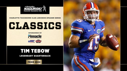 Tim Tebow Classic: NFL Tales, Adversity Significance at Touchdown Club (2022) | Charlotte Touchdown Club