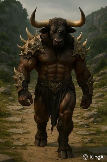Ultra Realistic MINOTAUR | Monster Animation | 3D CGI Creature | Fantasy Warrior Cinematic #shorts