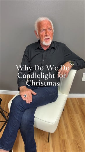 Why is it that we celebrate Christmas eve with candlelight? #christmas #gospel #jesus #faith #grace | Tom and Maureen Podcast