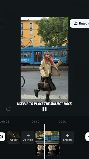 How to make this viral freeze frame video link in my bio 🔗 @Filmora Video Editor #videoediting