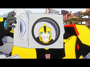 Bumblebee is a Baby?!? | Robots in Disguise (2015) | Transformers Official