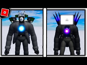 How to get TITAN TV MAN and TITAN CAMERAMAN MORPHS in KAIJU STRIKES ll - Roblox