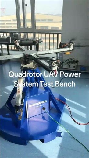 Quadrotor Tilt-Power System Test Stand | Precision UAV Testing