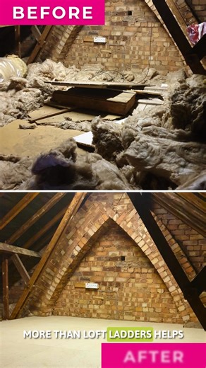 Feeling Cramped at Home? We transform unused, wasted loft space into safe, practical storage you’ll actually use. It’s the smart way to add space and value to your Dudley/Worcestershire home. The complete installation (boarding, lighting, ladders) is available with 0% finance options to help you spread the cost. Find out how affordable your home upgrade can be! Click 'Free Quote' to speak to our team today. | More Than Loft Ladders - Worcester & Dudley | Facebook