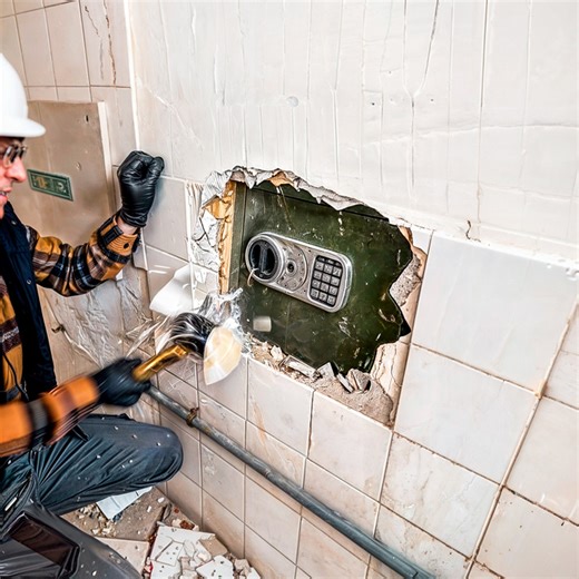 You Won’t Believe What Was in This Wall Safe! 🔓 | 5-Minute Recycle