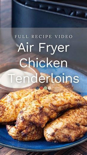 Need a quick protein for dinner? Chicken tenderloins cook in the air fryer in about 10 minutes and don’t need a breading, just simple seasoning for flavor and color. They’re juicy, fast, and perfect for busy nights. Comment ‘save’ and I’ll DM you the recipe, or you can find it on my website, theCOOKFUL. #makeittonight #easyrecipe #airfryerchicken #chickentenderloins #chicken https://thecookful.com/air-fryer-chicken-tenderloins/ | Cook the Story