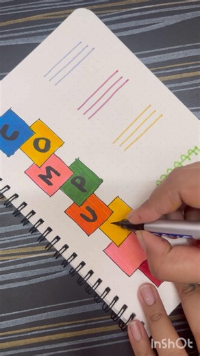 Computer front page design #frontpagedesign #school #art #craft