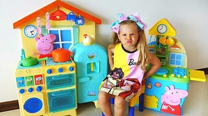 46K views · 643 reactions | Diana and Roma playing in cafe | Kids Babie | Facebook