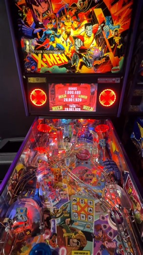8.2K views · 148 reactions | In Orlando for the weekend, and snuck away to play some Pinball last minute. Found 2 X-men LE’s within a minute of each other.  | Dead Flip Pinball Streaming | Facebook