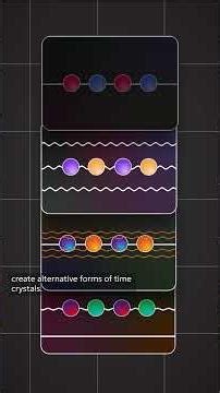 Time crystals in action