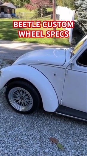 VW BEETLE CUSTOM RIM SPECS - VW BEETLE DIY CHANNEL #sladesbeetle #vwbeetle