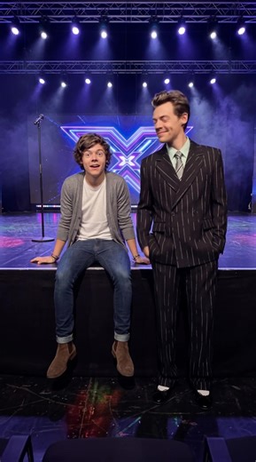 One Direction members meeting their 2010 X-Factor selves 15 years later. #HarryStyles #ZaynMalik #NiallHoran #LouisTomlinson LiamPayne