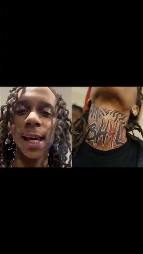BLOODHOUND LIL JEFF NECK TATTOO!