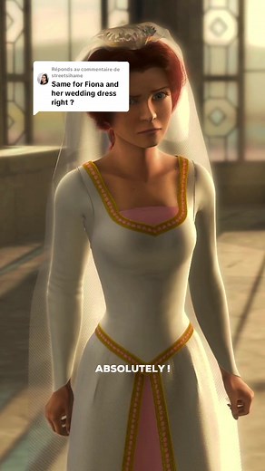Princess Fiona's Wedding Dress and Cinderella Connection Revealed