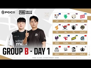그룹 스테이지 GROUP B DAY 1 | PGC 2025 [배틀그라운드] [배그]