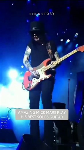 Mick Mars play solos Home Sweet Home