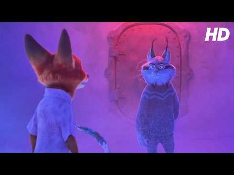 Nick vs. Pawbert Fight Scene - Zootopia 2