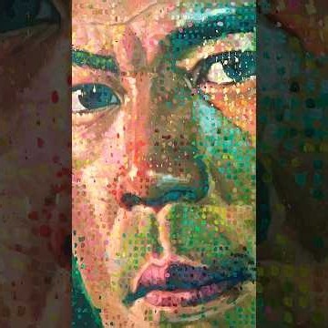 Painting × AI: From Canvas to Motion - True Color #art #painting #portrait