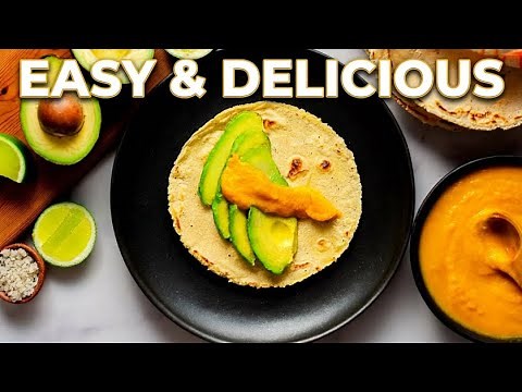 Easy Avocado Tacos with Salsa