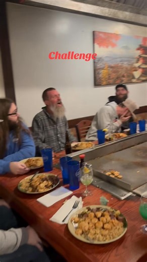 🍤Japanese Steakhouse shrimp toss CHALLENGE! 🍤 🍽️Team bonding lunch. 🎁Best Gift ever: our team!🎁 Couldn't do it without this team!⚓️ #lakeperryyachtandmarina #japanesefood #hibachi #teambuilding #companyparty #lakeperry #topekakansas #Kansas #christmasparty #MarinaLife #workfun | Lake Perry Yacht & Marina