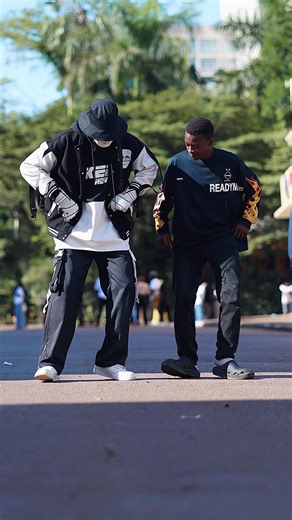 Taught this boy this simple C-Walk #kenmoves