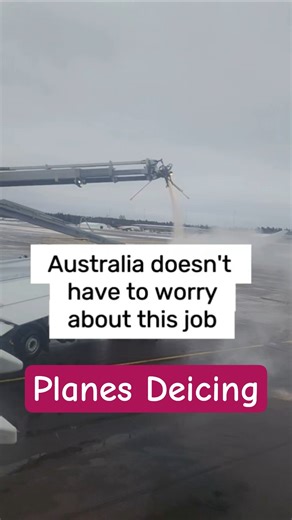 Deicing a plane Explained #deicing #sydneyairport #safety #aviation #australia #explained