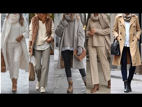 Modern and Casual Outfits Fall Winter 2025–2026 Fashion with Style