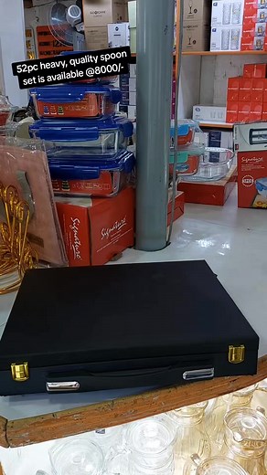 Get 52pc Heavy Gauge Golden Spoon Set @8000 - Cooks Companion