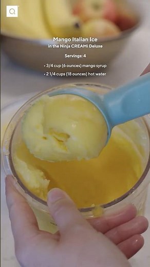 How to Make Mango Italian Ice | Ninja CREAMi