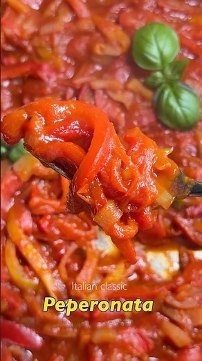 Peperonata 😍 #rezept #leckerkochen #pasta #gemuse #food #rezepte
