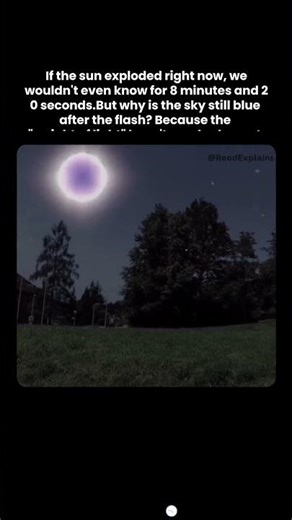 What happens if the Sun explodes right now? ☀️💥