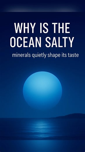 Why Is Ocean Water Salty?