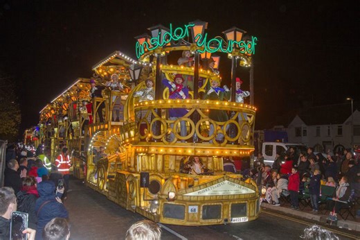 Bridgwater Carnival: Behind the scenes of what it is like building a carnival cart