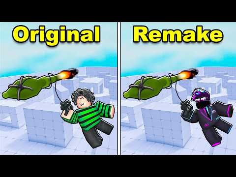 I recreated INSANE TRICKSHOTS in Roblox Rivals!